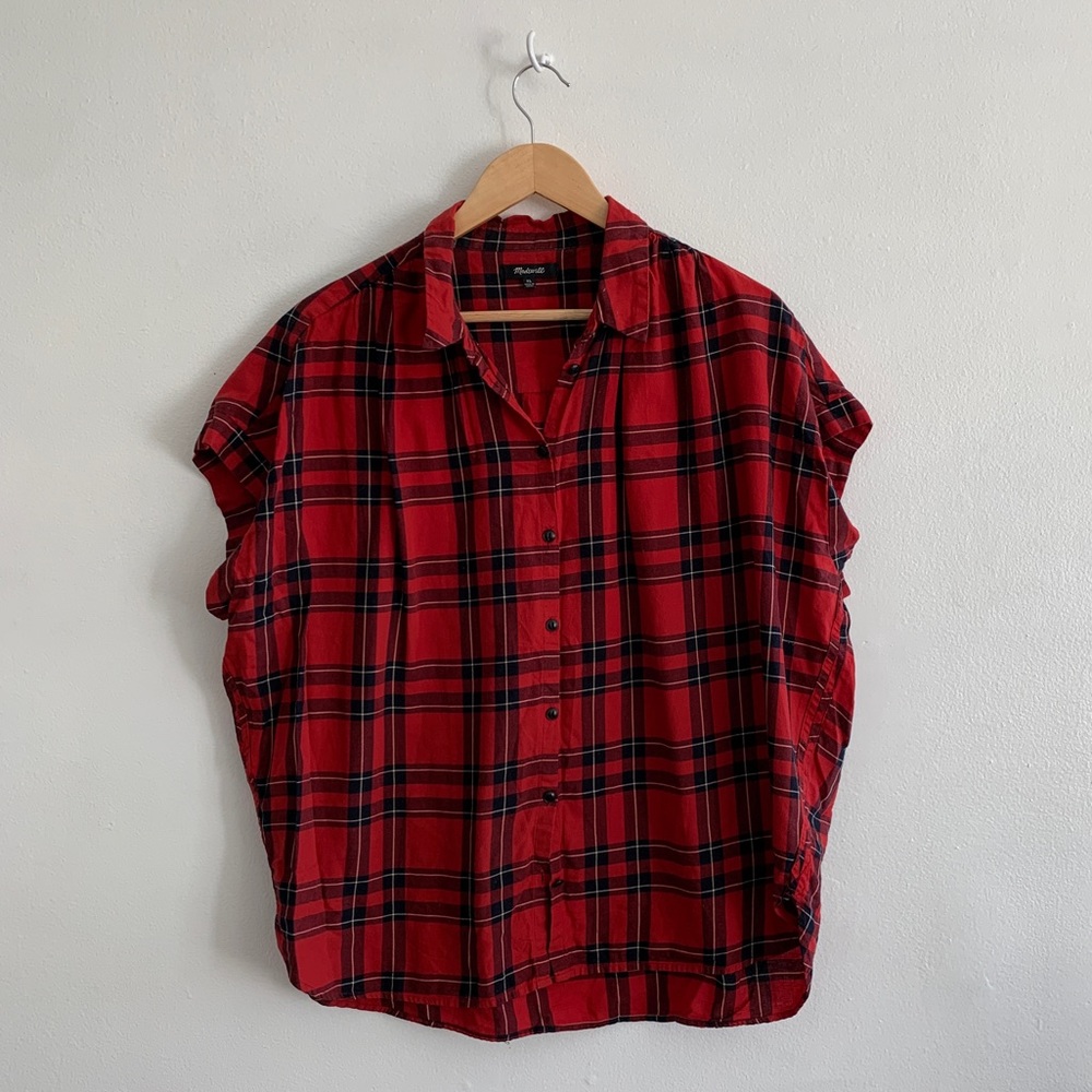 Madewell Plaid Button Down